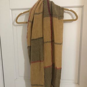 Burberry pattern infinity scarf